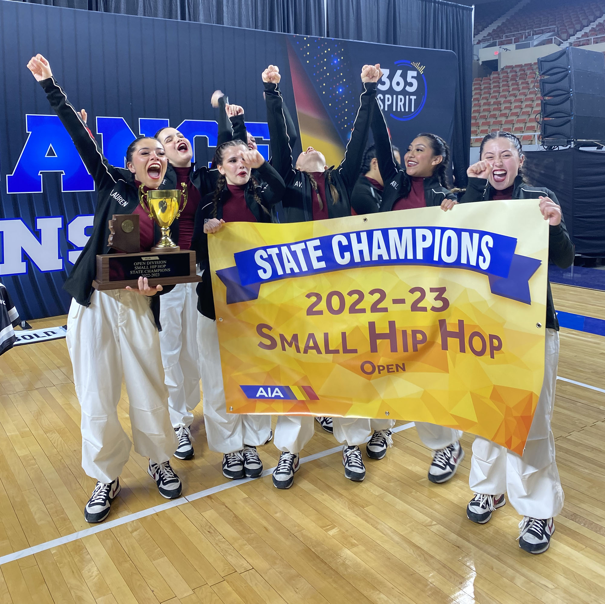 AIA Desert Ridge Pom State Champions 2023 Celebrate!