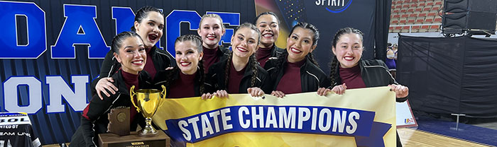 DRHS Pom Team STATE CHAMPIONS!